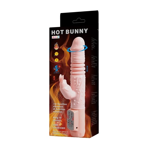 DV131-Dương vật giả rung thụt xoay điều chỉnh nhiệt độ