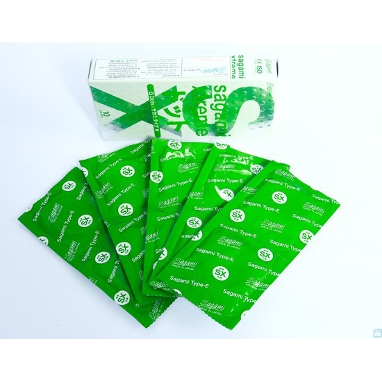 B105-Bao cao su Sagami Xtreme White hộp 10 chiếc