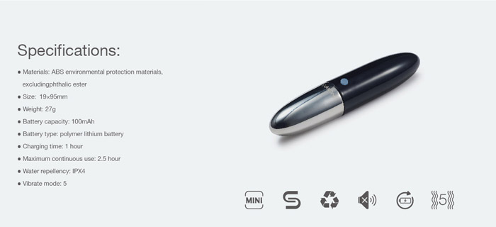 K120 - Mát xa mini cao cấp Svakom Rebecca