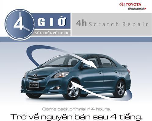 Sửa chữa vết xước 4h Sửa chữa vết xước 4h