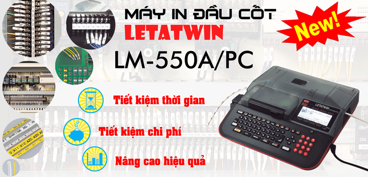 máy in đầu cốt lm-550a