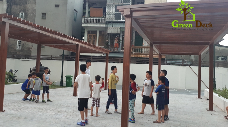 Thanh Lam gỗ gác mái giàn hoa