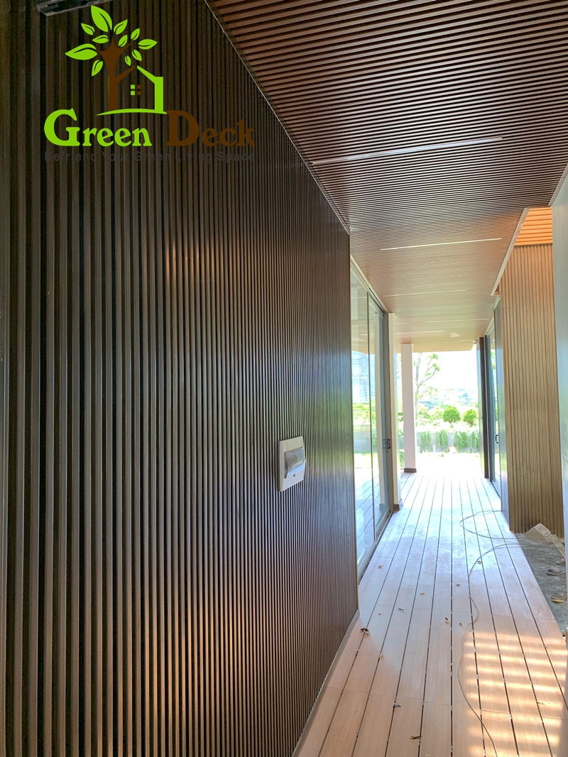 Gỗ nhựa composite ốp tường