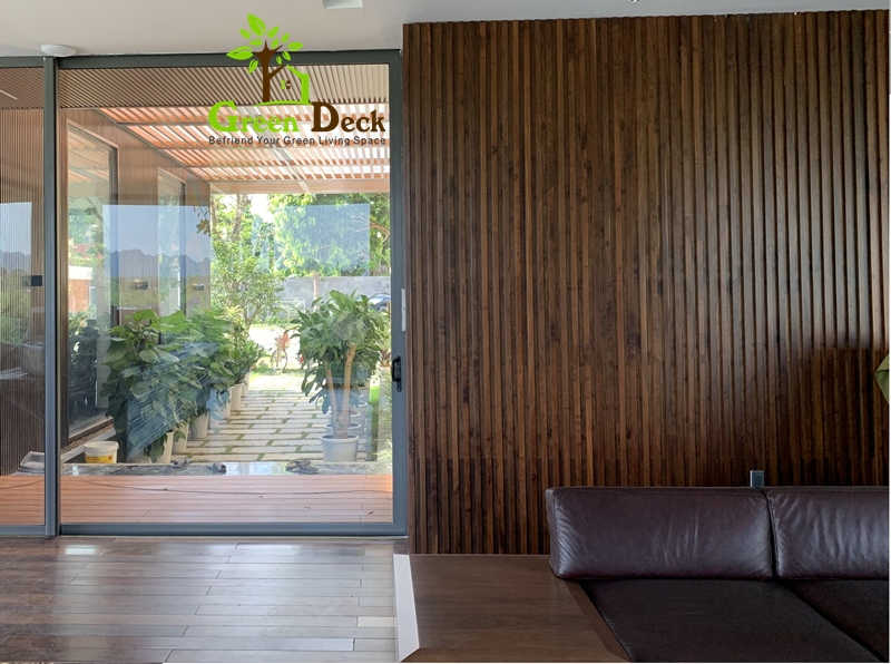 gô nhựa composite ốp tường