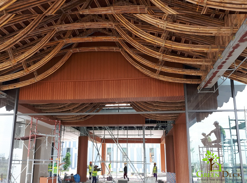 Ốp trần gỗ