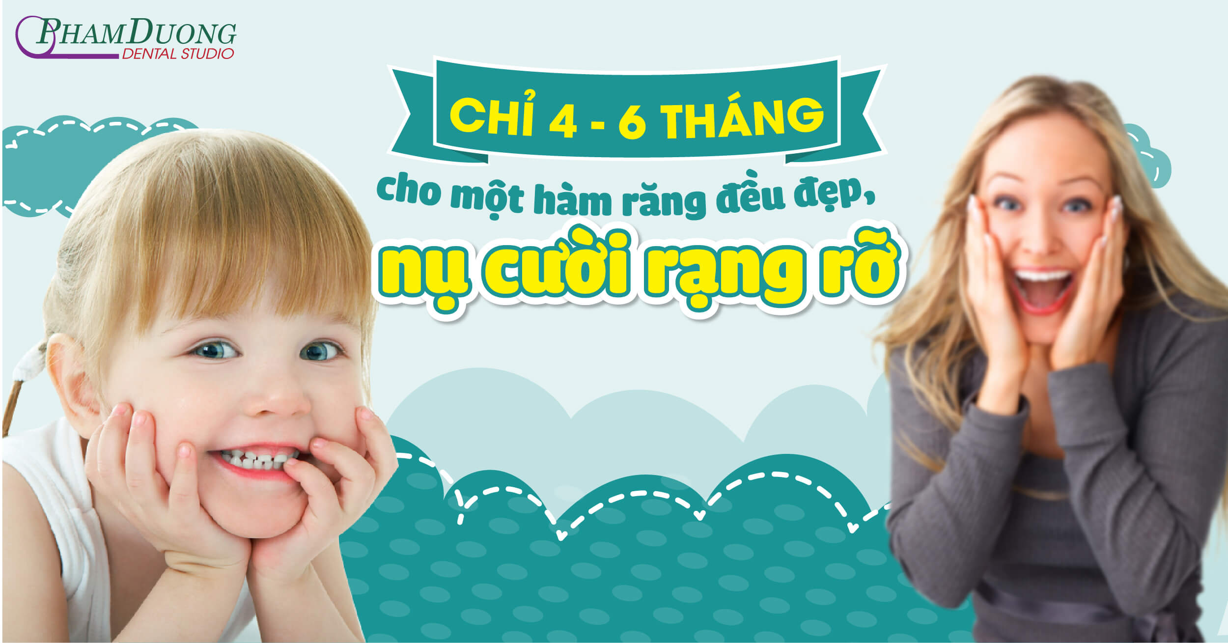 Bố mẹ cần xem ngay: chỉnh răng đều đẹp cho bé chỉ từ 4 - 6 tháng