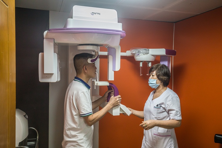 Phòng chụp X-quang kỹ thuật số cắt lớp 3D