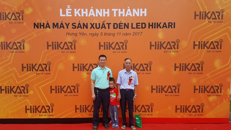 Lễ khánh thành nha máy sản xuất đèn led hikari