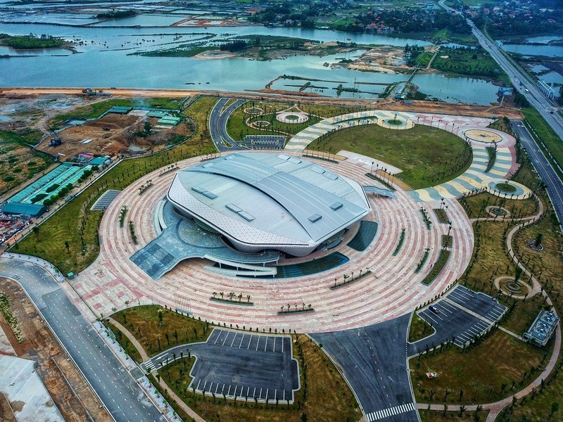 Dự án nhà thi đấu Quảng Ninh công ty Quốc Thái