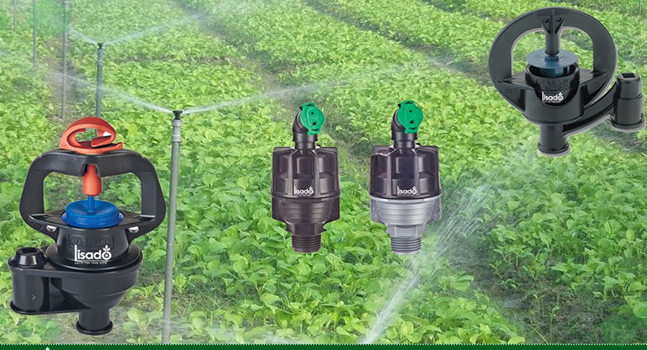 Các loại béc tưới rau