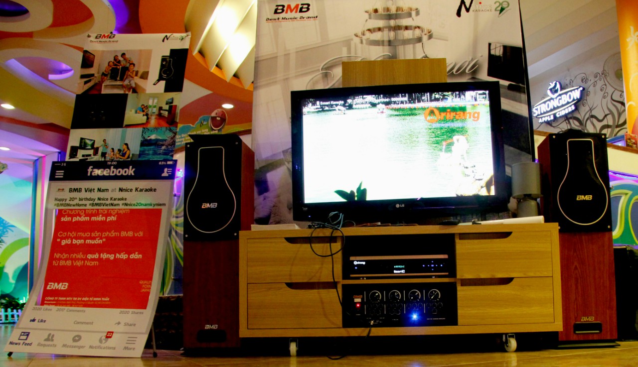 Tư vấn dàn loa Karaoke chính hãng BMB