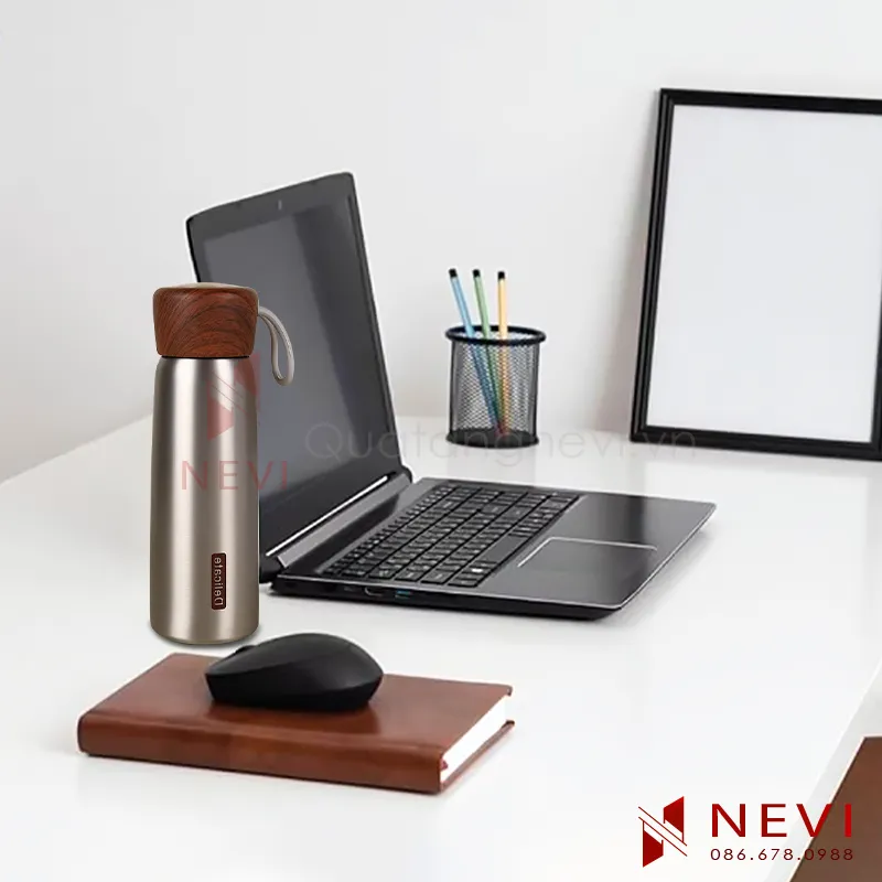 bình giữ nhiệt dung tích 400ml-500ml tiện lợi cho nhân viên văn phòng, du lịch, thể thao, cung cấp bởi Quà tặng Nevi
