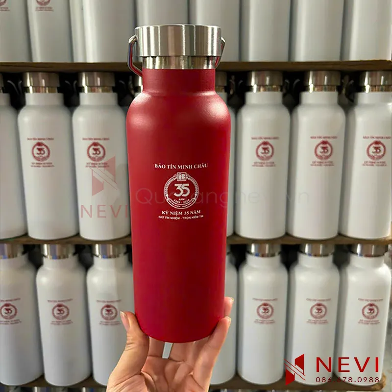 Quà tặng Nevi chuyên cung cấp bình giữ nhiệt có in ấn logo làm quà tặng cho các doanh nghiệp, công ty, khách hàng trên toàn quốc