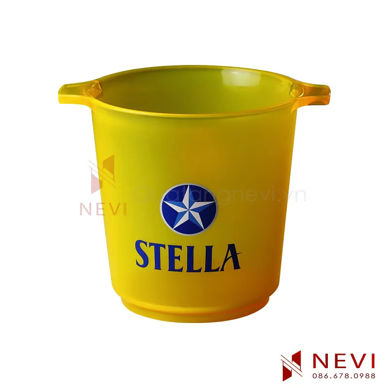 xô đá nhựa 5L in logo theo yêu cầu