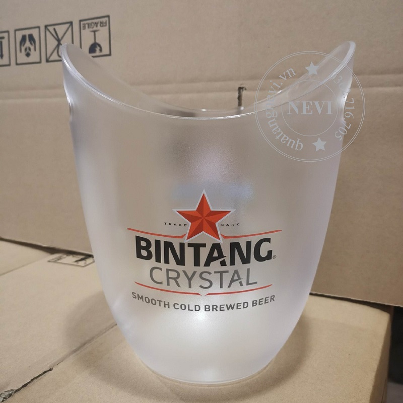 xô đá ướp rượu 2 chai