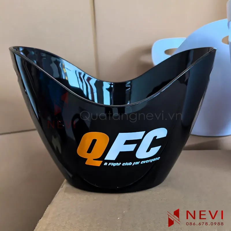 in xô đá nhựa 1 lớp