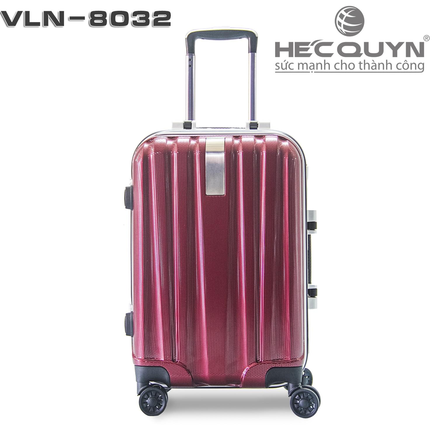 vali nhựa khoá sập Hecquyn