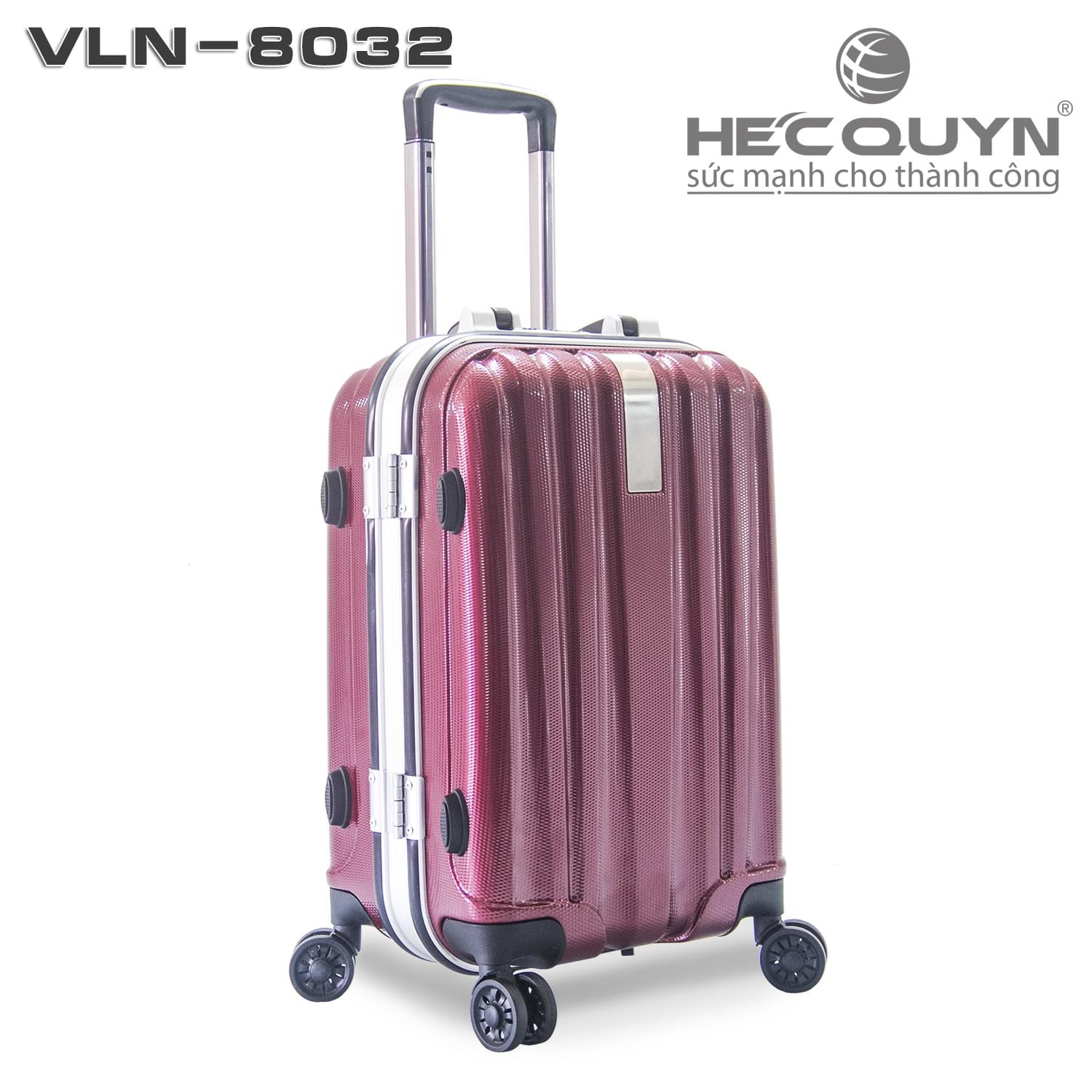 vali nhựa khoá sập Hecquyn