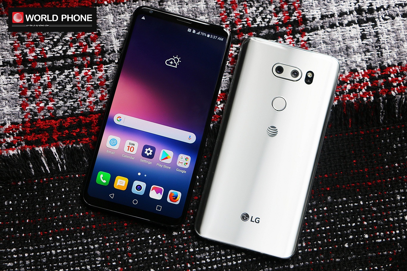 LG V30 với thiết kế kim loại nguyên khối sang trọng
