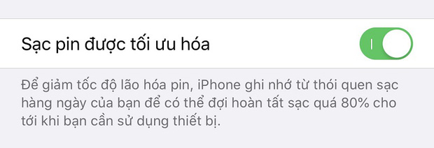 Tính năng tối ưu hóa được ra mắt từ iOS 13