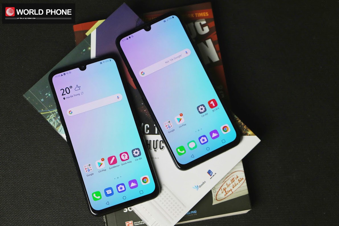 Thiết kế của LG V50S và LG G8X