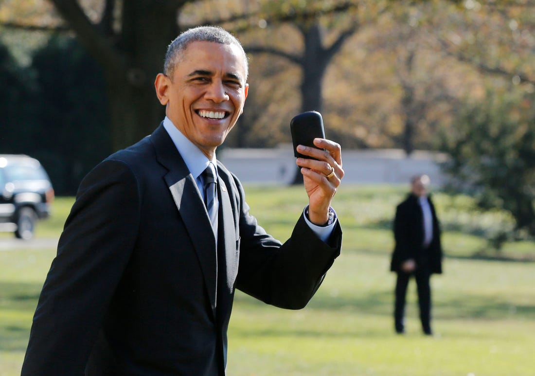 Bạn có biết, tổng thống OBAMA cũng là fan của BlackBerry