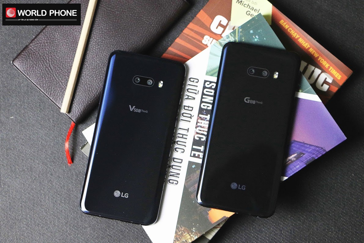 Thiết kế của LG V50S và LG G8X