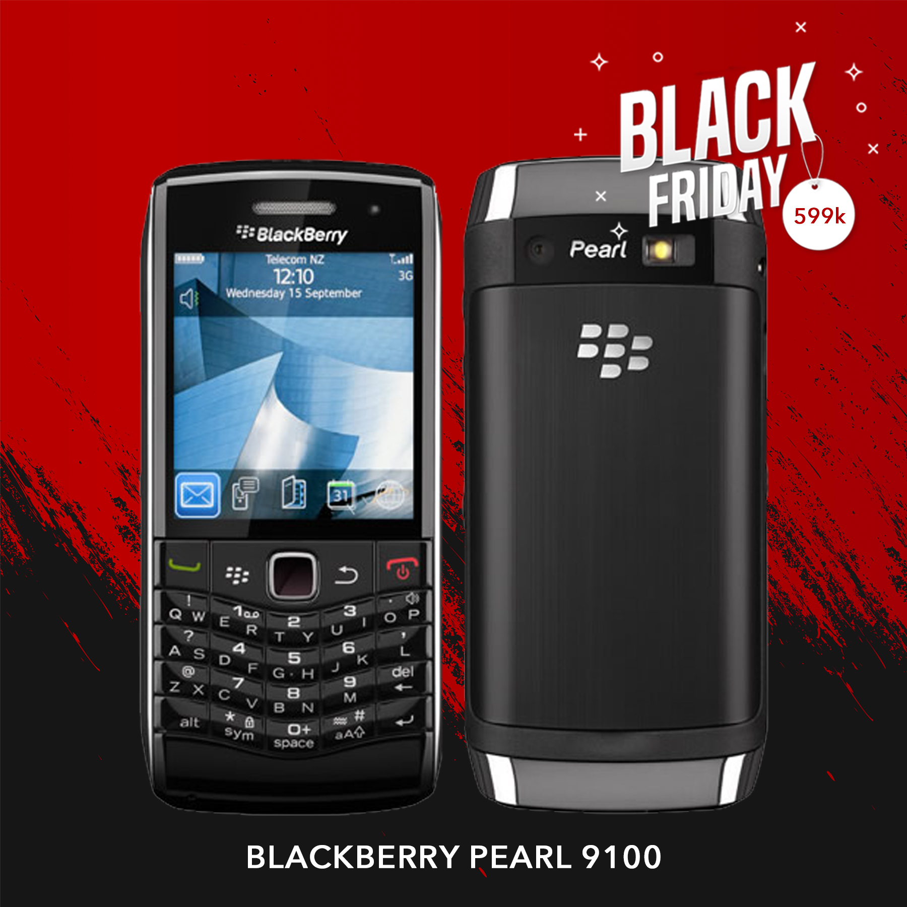 Blackberry Pearl 9100 |  Black Friday