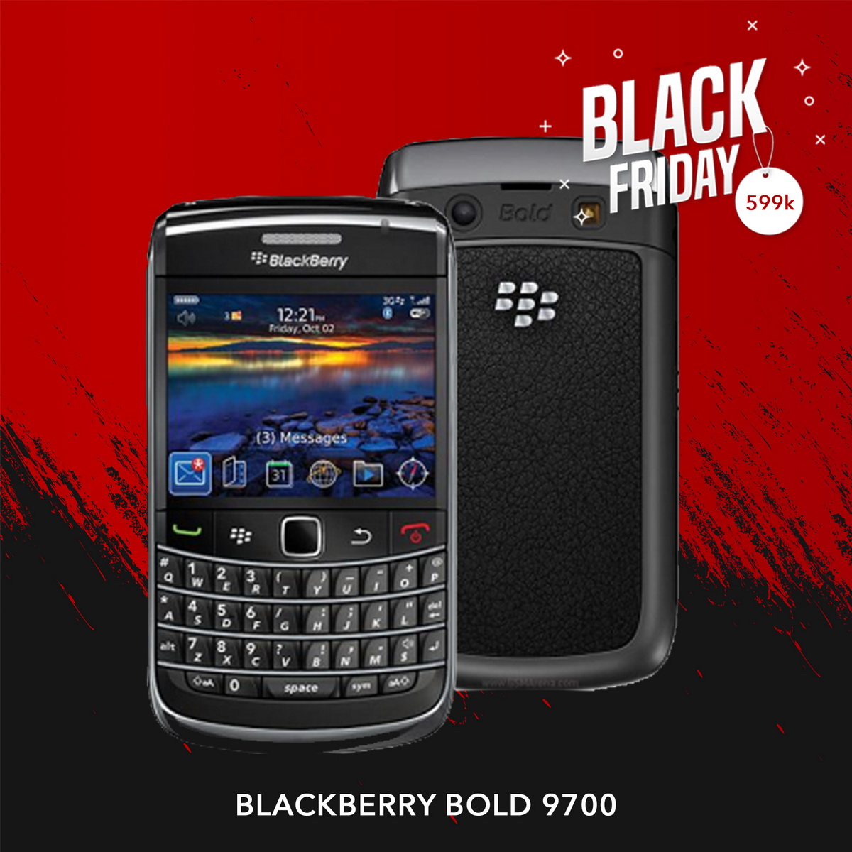 Blackberry Bold 9700 |  Black Friday