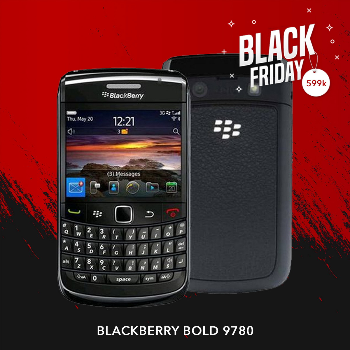 Blackberry Bold 9780 |  Black Friday