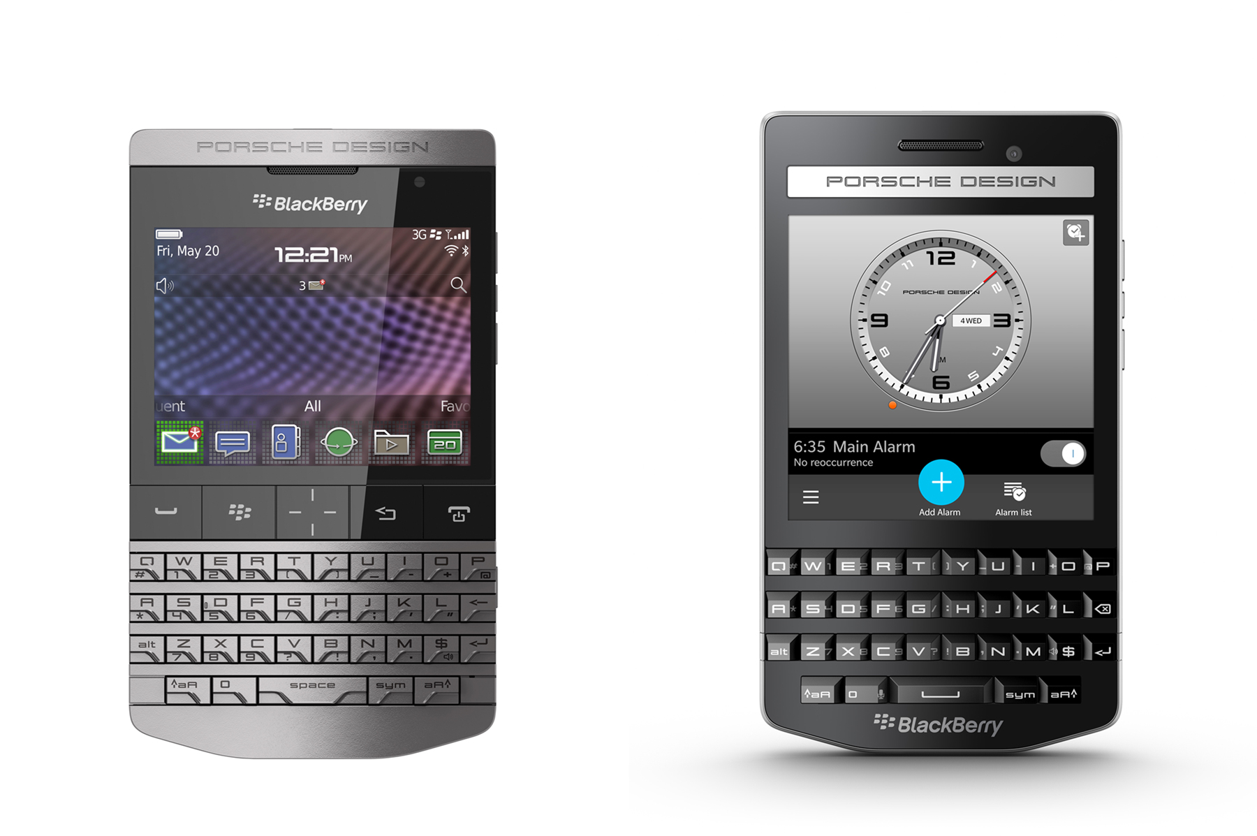 Blackberry P'9983 có khá nhiều điểm tương đồng với P'9981