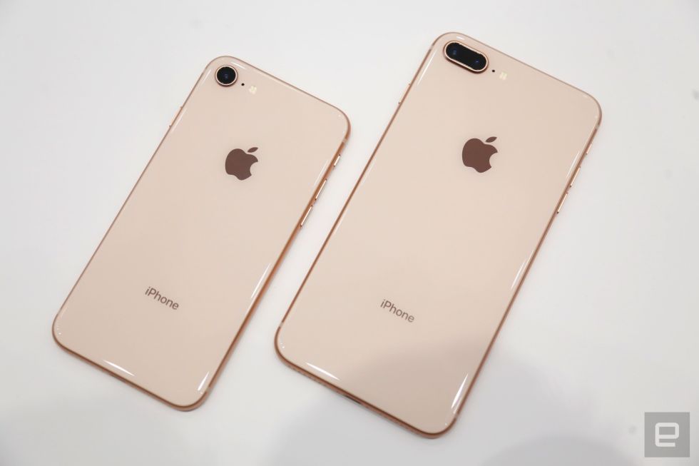 Bộ đôi iPhone 8 và iPhone 8 Plus