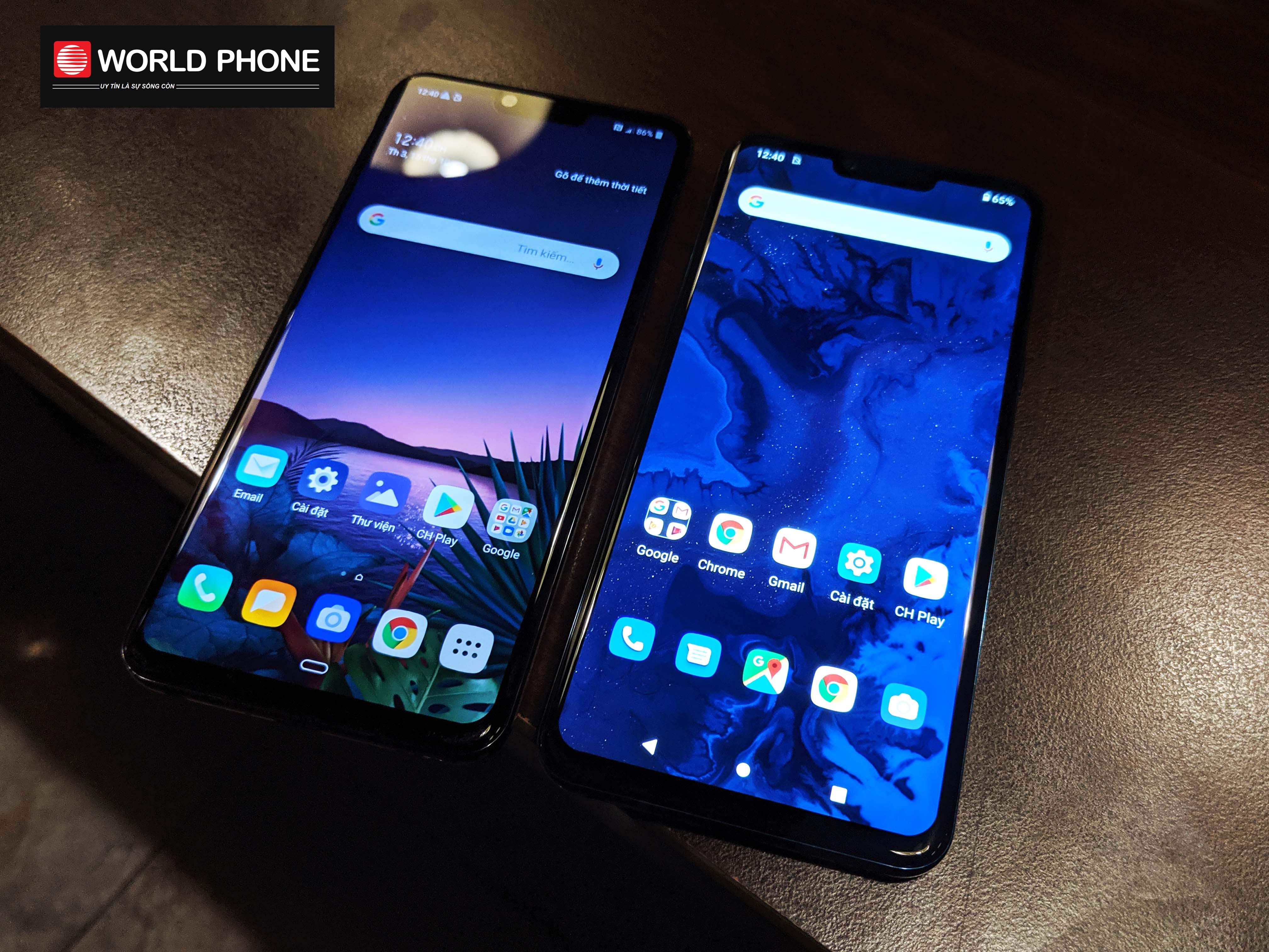 Màn hình OLED 6,1 inch độ phân giải 1440 x 3120 pixel