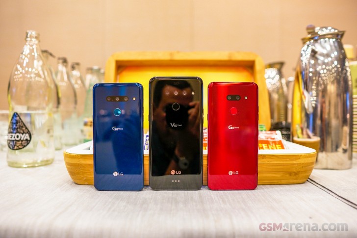 LG G8 áp đảo về số lượng màu vỏ với 3 màu đỏ, đen và xanh