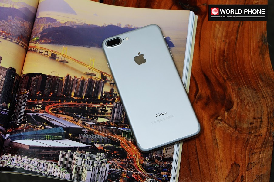 Thiết kế nhôm nguyên khối quen thuộc của iPhone 7 Plus
