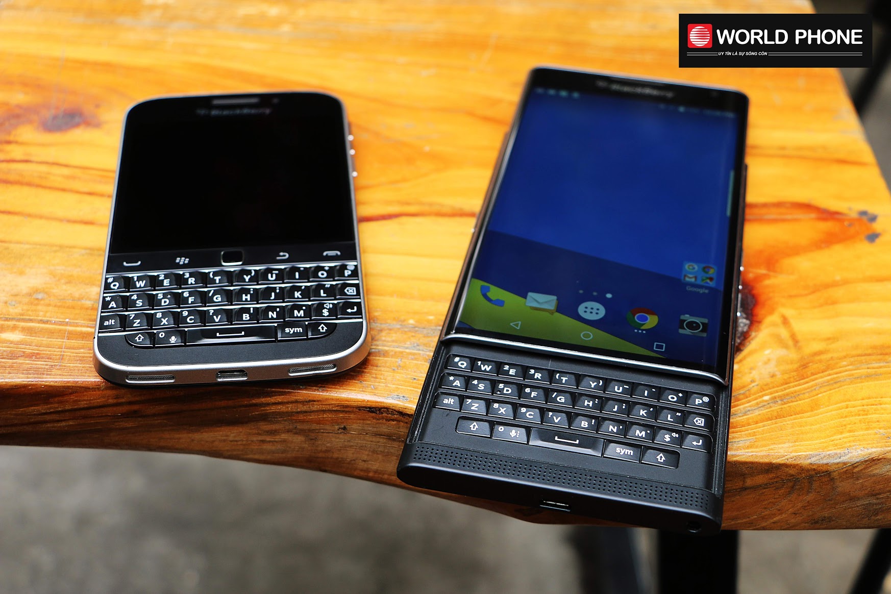Nên mua Blackberry Classic hay Blackberry PRIV?