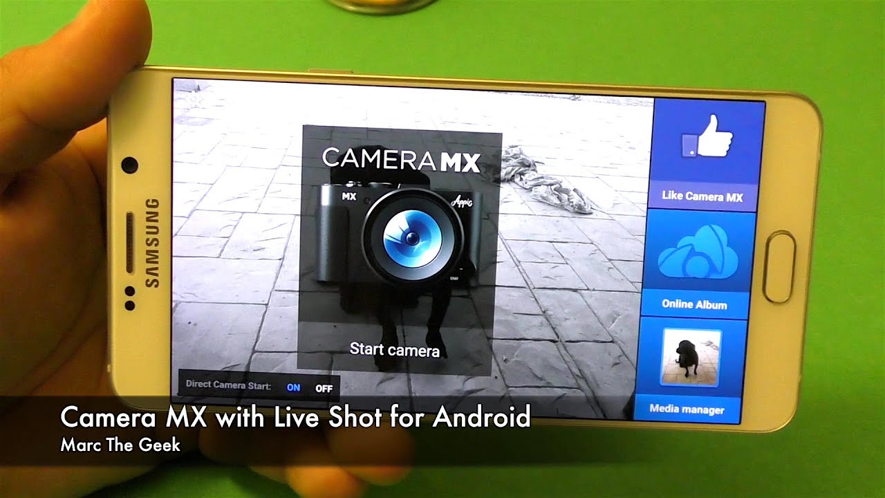 CAMERA MX - TOP 5 ứng dụng chụp ảnh xuất thần trên Android