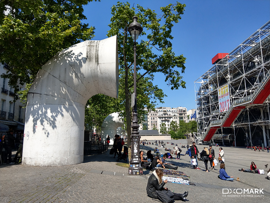 Ảnh chụp ngoài trời từ HTC U11 Plus (ảnh: DxOMark)