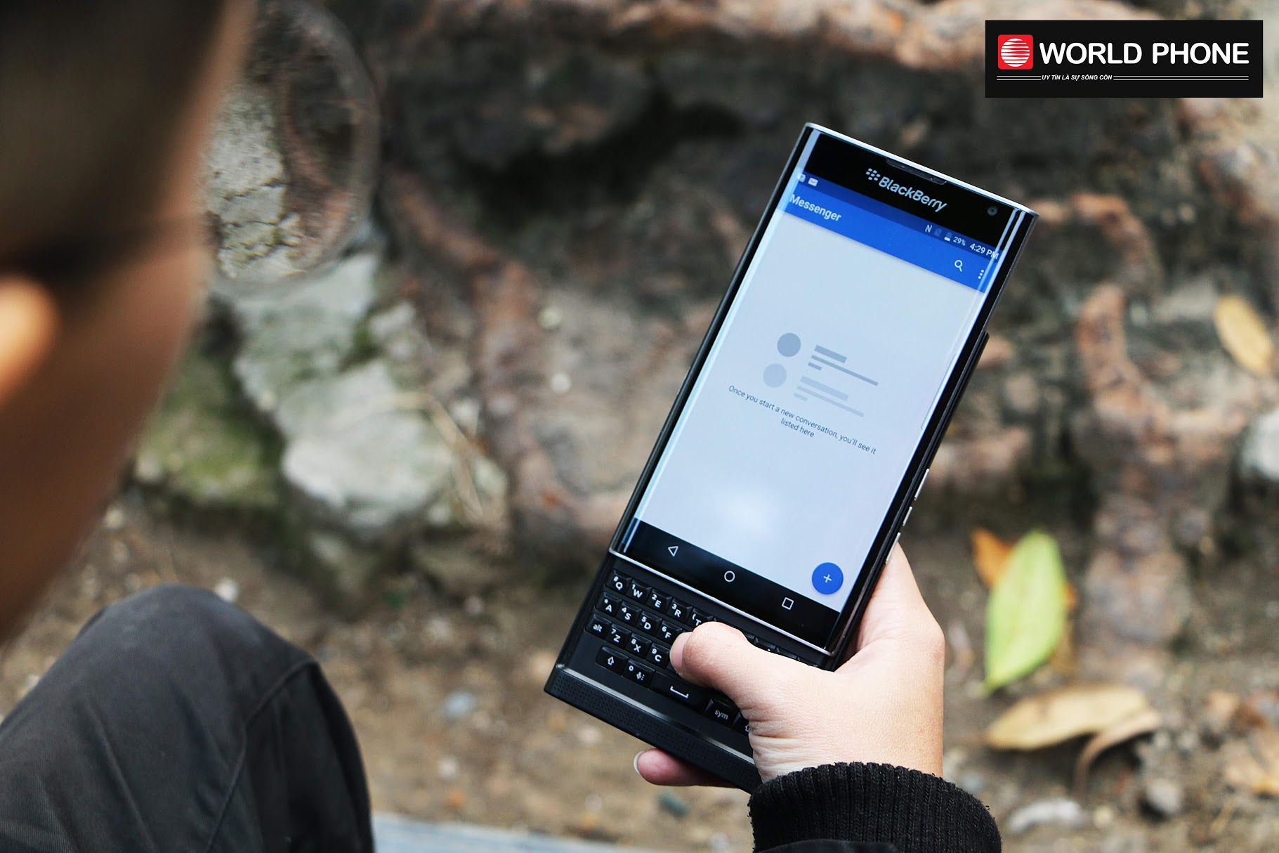 Thiết kế trượt độc đáo của Blackberry Priv