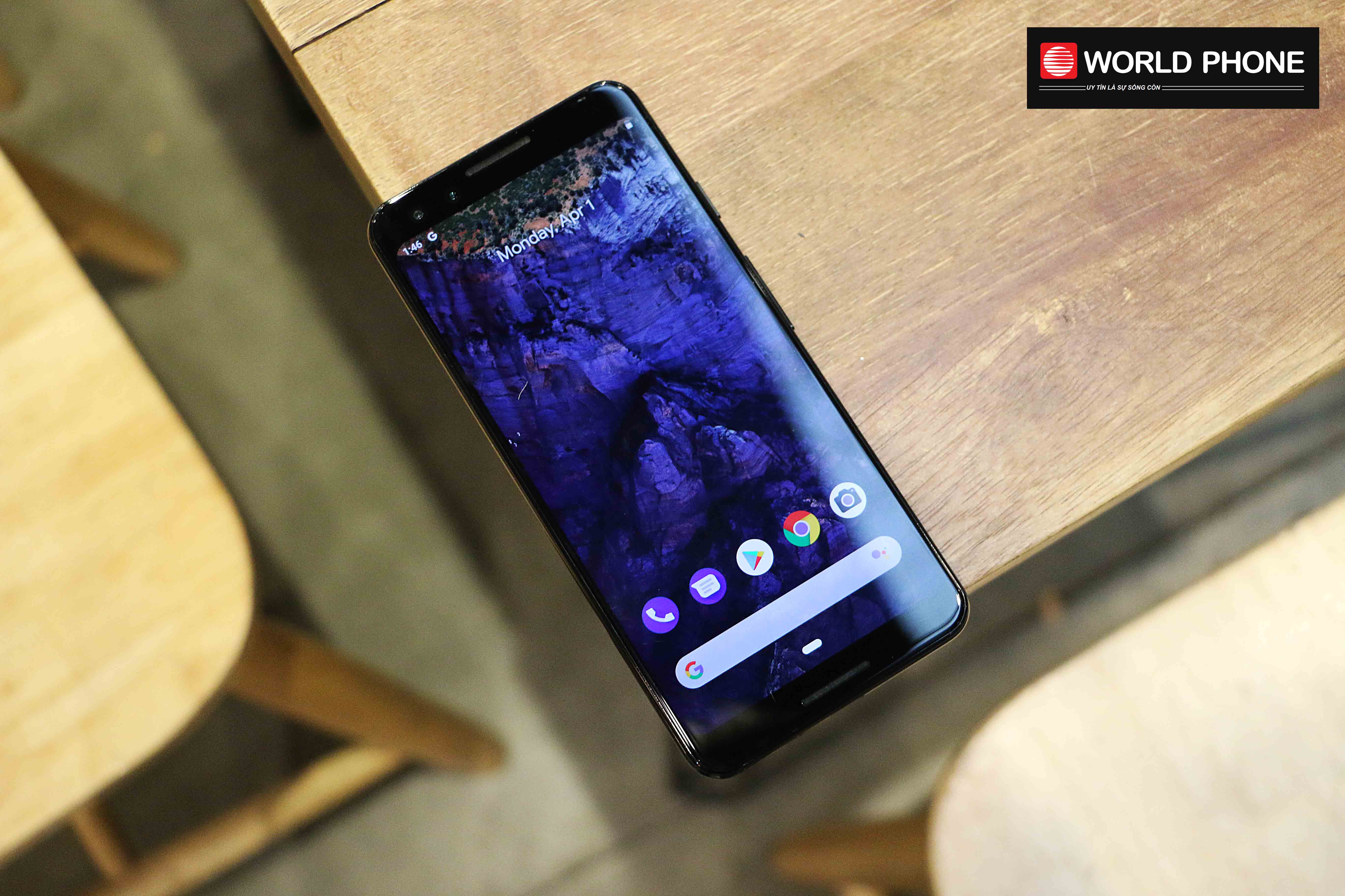 Màn hình Google Pixel 3 đẹp không tì vết