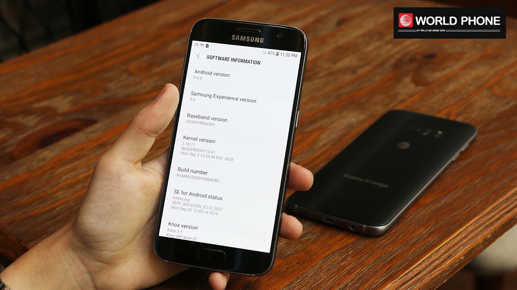 phần mềm, phần cứng của Samsung Galaxy s7