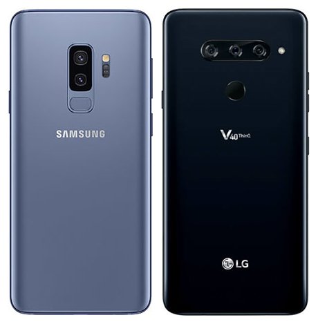 Galaxy S9 Plus và Lg V40 ThinQ