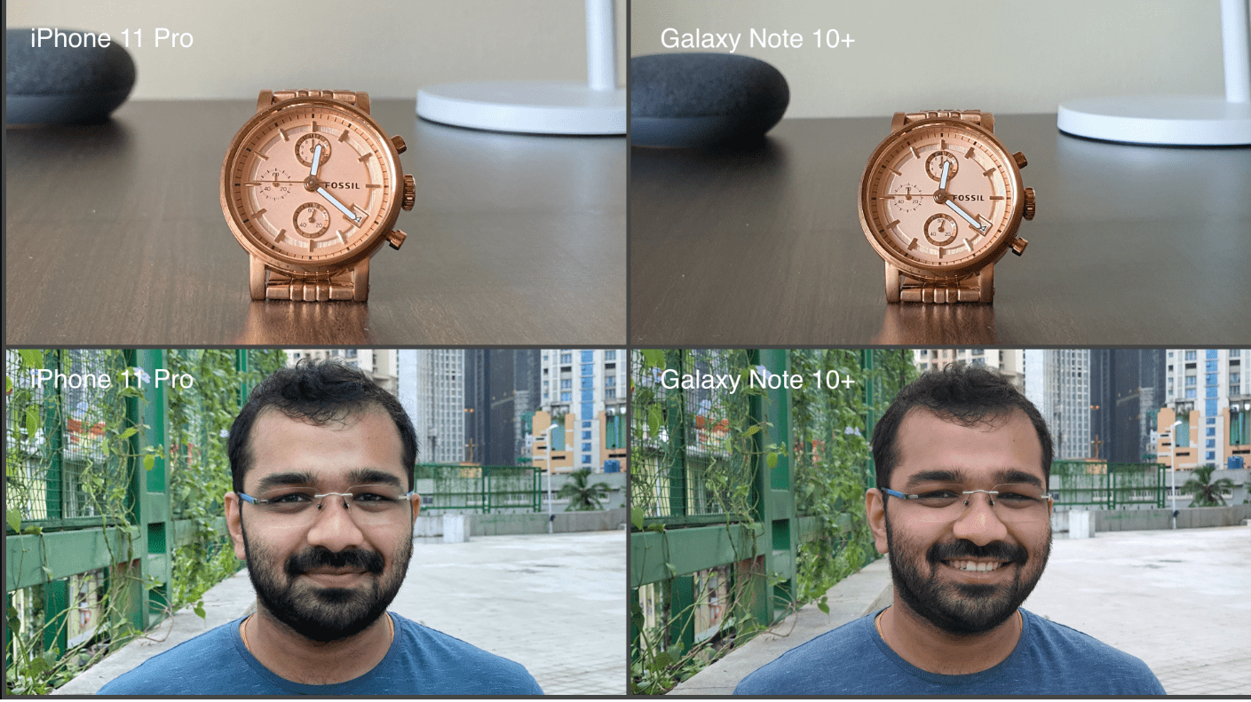 Camera iPhone 11 Pro vs Samsung Galaxy Note 10+: Telephoto