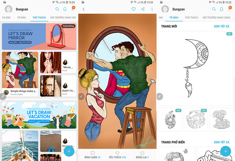 Tích hợp cùng ứng dụng