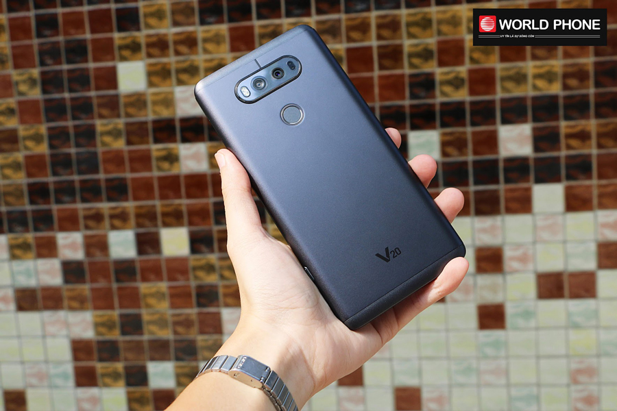 Mặt lưng có thể tháo rời của LG V20