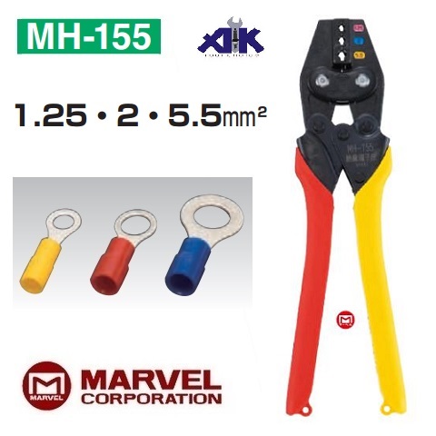 Kìm bấm cos bọc nhựa, kìm bấm cos Marvel MH-155