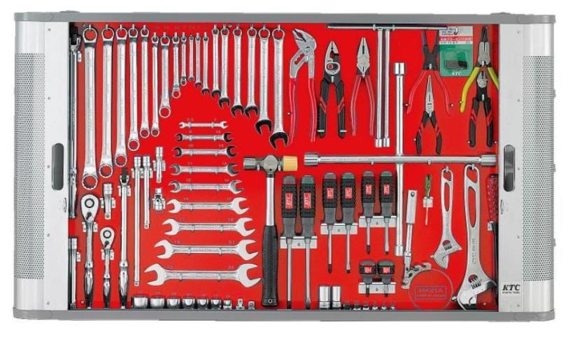 Bảng treo dụng cụ KTC MK91A, bộ dụng cụ dạng bảng