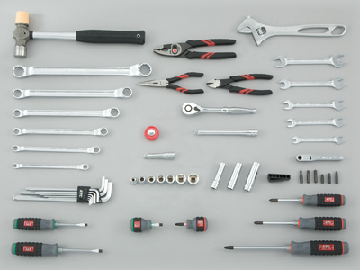 Bộ dụng cụ xách tay, KTC SK3531PT, bộ dụng cụ 53 chi tiết,