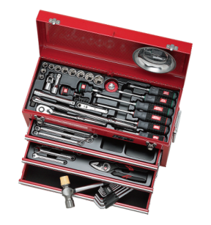 Bộ dụng cụ SK4586X, KTC SK4586X, bộ dụng cụ 1/2 inch, bộ dụng cụ 58 chi tiết