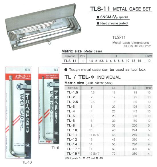 Bộ lục giác 11 cỡ, bộ lục giác bi, bô lục giác chữ L, bộ lục giác EIGHT,